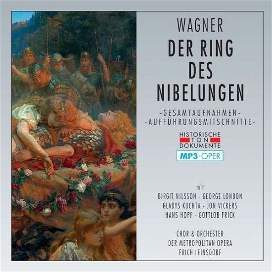 Der Ring des Nibelungen (Gesamtaufnahme im MP3-Format) - Richard Wagner (1813-1883) - Lydbok - CANTUS LINE - 4032250174138 - 29. juli 2013