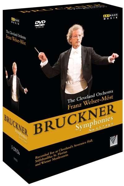 Cover for Bruckner / Welser-most / Cleveland Orchestra · Anton Bruckner: Symphonies Nos 4 5 7 8 &amp; 9 (DVD) (2017)