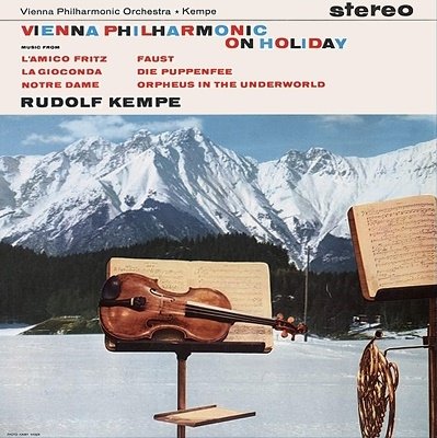 Cover for Rudolf Kempe · Vienna Philahamonic On Holiday (1958-61) (CD) [Japan Import edition] (2022)