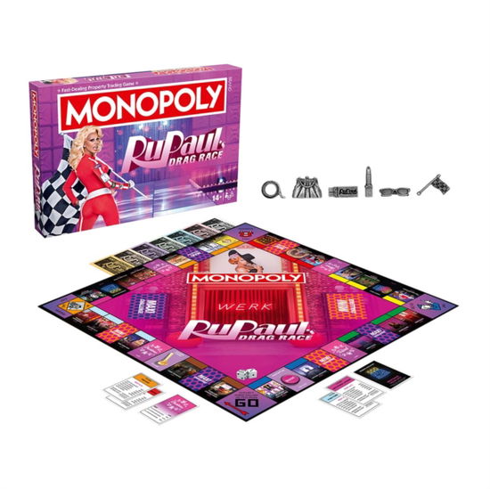 Cover for Ru Pauls Drag Race · Ru Pauls Drag Race Monopoly (SPIL) (2024)