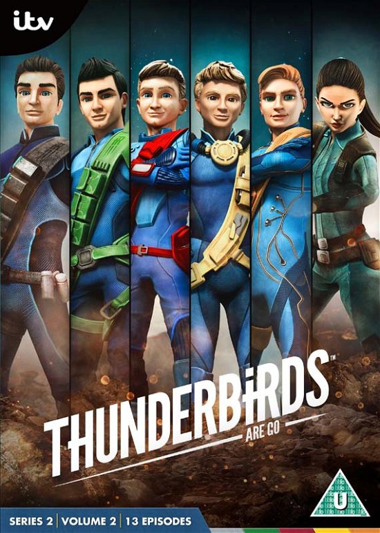 Cover for Thunderbirds Are Go: Series 2 · Thunderbirds Are Go Series 2 - Volume 2 (DVD) (2018)