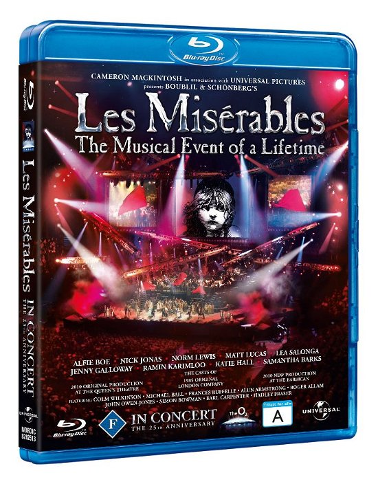 Cover for Musical · Les Misérables in Concert: The 25th Anniversary - London 2010 (Blu-ray) (2011)