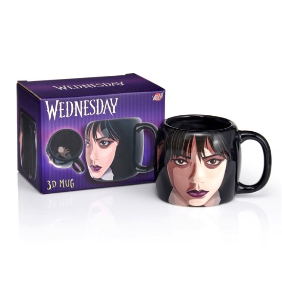 Wednesday And Thing 3D Mug - Wednesday - Merchandise - WEDNESDAY - 5055394027138 - October 15, 2023