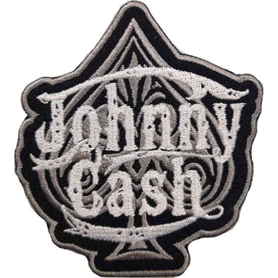 Johnny Cash Standard Woven Patch: Spade - Johnny Cash - Gadżety -  - 5056368696138 - 