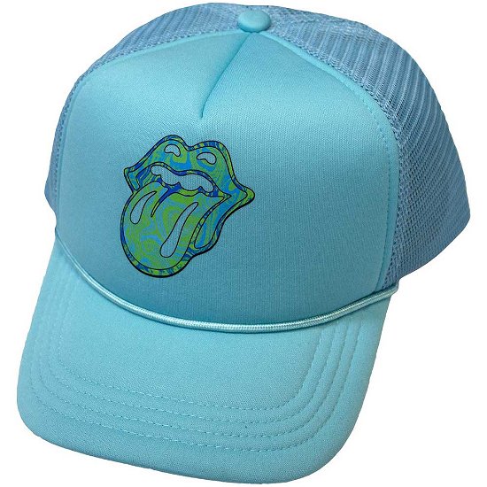 The Rolling Stones Unisex Mesh Back Cap: Psychedelic Tongue - The Rolling Stones - Merchandise -  - 5056737221138 - 