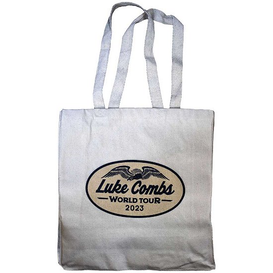 Luke Combs Tote Bag: Tour '23 Wings (Ex-Tour) - Luke Combs - Merchandise -  - 5056737234138 - 