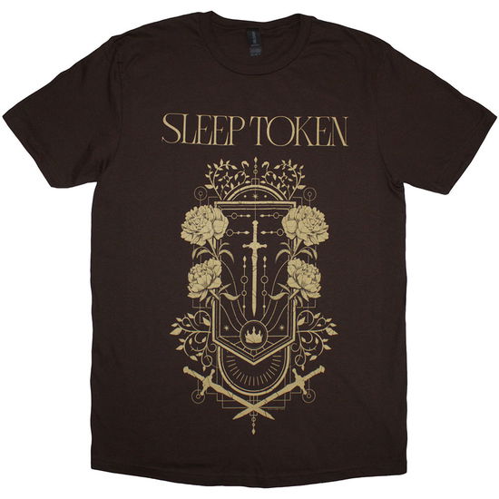 Cover for Sleep Token · Sleep Token Unisex T-Shirt: Damocles (Brown) (T-shirt) [size S] (2025)