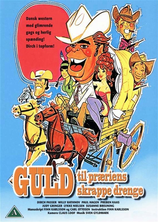 Cover for Guld til Præriens Skrappe Drenge (DVD) (2015)