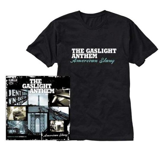 Cover for The Gaslight Anthem-American Slang - Cd&amp;T-Shirt Bu (CD)