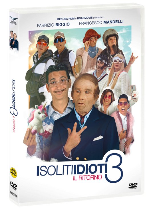 Cover for Biggio,Mandelli,Delogu · I Soliti Idioti 3 - Il Ritorno (DVD) (2024)