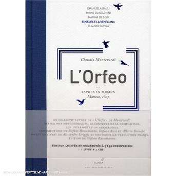 Cover for C. Monteverdi · Orfeo -edition Luxe Limitee- (CD) (2007)