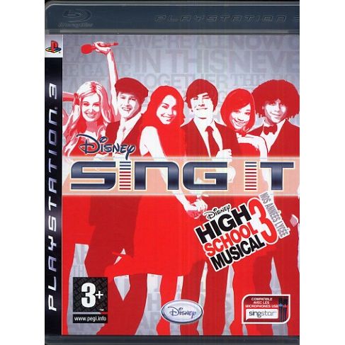 High School Musical 3 Sing It - Playstation 3 - Gra - The Walt Disney Company - 8717418185138 - 24 kwietnia 2019