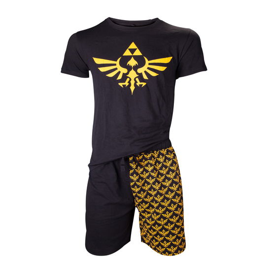 Cover for Schwarz · Si401572ntn-s - Nintendo - Zelda Shortama Mens Nightwear Set - S (T-shirt)