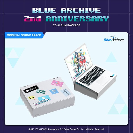 2nd Anniversary Soundtrack - Blue Archive - Musiikki -  - 8809888410138 - perjantai 29. joulukuuta 2023