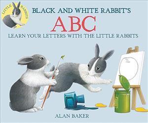 Cover for Alan Baker · Little Rabbits: Black and White Rabbit's ABC - Little Rabbits (Paperback Book) (2017)