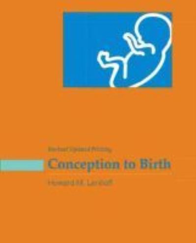 Cover for Howard Lenhoff · Conception to Birth (Paperback Book) [New edition] (1994)