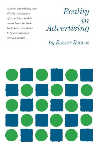 Cover for Rosser Reeves · Reality in Advertising (Hardcover Book) (2015)