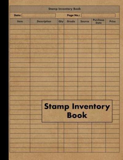 Cover for Red Tiger Press · Stamp Inventory Book (Paperback Book) (2019)