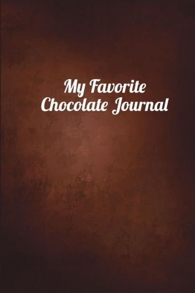Cover for The Blokehead · My Favorite Chocolate Journal (Paperback Book) (2020)