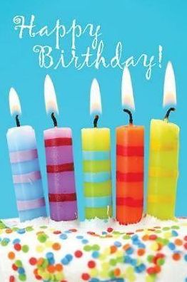 Cover for Abingdon Press · Happy Birthday 5 Candles Postcards, Package of 25 (Book) (2010)