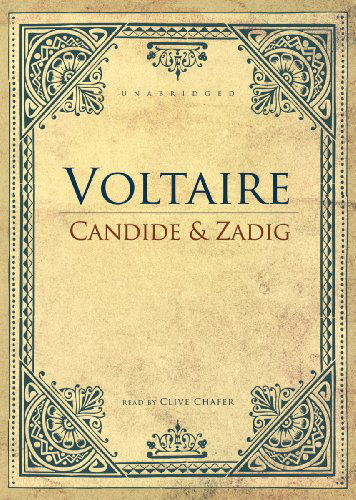 Cover for Voltaire · Candide and Zadig (Audiobook (CD)) [Library, Unabridged Library edition] (2011)