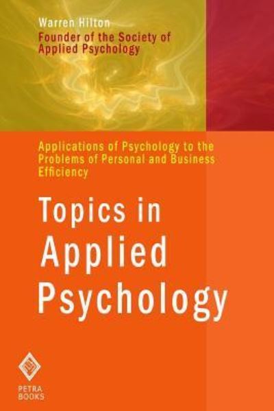 Cover for Warren Hilton · Topics in Applied Psychology (Taschenbuch) (2011)