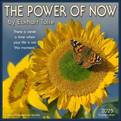 The Power of Now 2025 Wall Calendar: A Year of Inspirational Quotes - Eckhart Tolle - Fanituote - Andrews McMeel Publishing - 9781524891138 - tiistai 13. elokuuta 2024