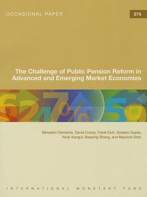 Cover for Benedict J. Clements · The challenge of public pension reform in advanced and emerging economies - Occasional paper (Paperback Book) (2013)