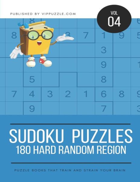 Cover for Vip Puzzle · Sudoku Puzzles - 180 Hard Random Region (Paperback Bog) (2018)