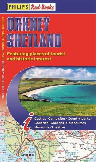 Cover for Philip's Maps · Philip's Orkney and Shetland: Leisure and Tourist Map 2020: Leisure and Tourist Map - Philip's Red Books (Paperback Book) (2019)