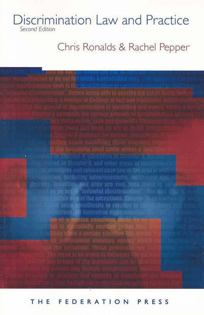 Cover for Rachel Pepper · Discrimination Law and Practice (Paperback Book) [2nd edition] (2004)