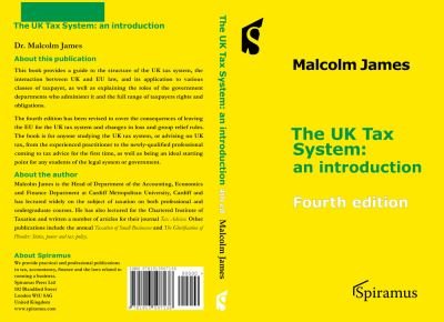 Cover for Malcolm James · UK Tax System (Book) (2021)