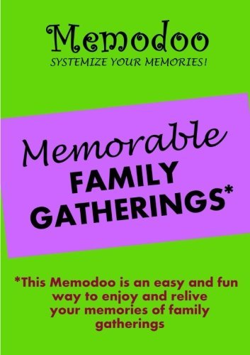 Cover for Memodoo · Memodoo Memorable Family Gatherings (Taschenbuch) (2012)