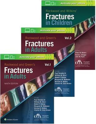 Cover for Lippincott Williams &amp; Wilkins · Rockwood 9e  Fractures Package (Book pack) (2019)