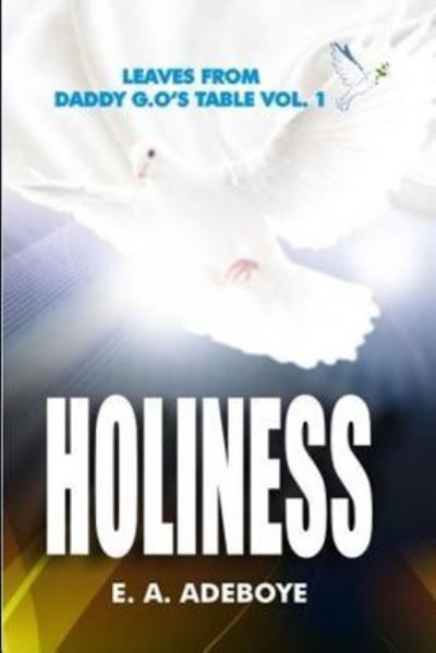 Cover for E A Adeboye · Holiness (Paperback Bog) (2017)