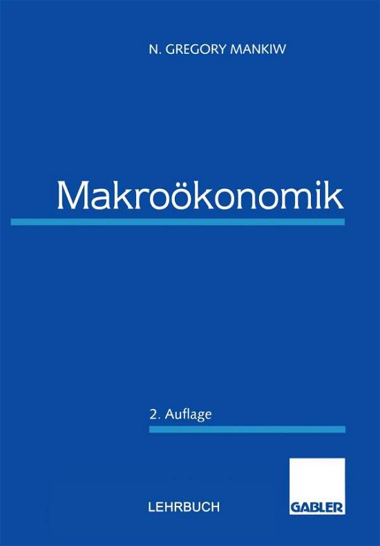 Cover for N Gregory Mankiw · Makrooekonomik (Pocketbok) [2nd 2.Aufl. 0 edition] (2014)