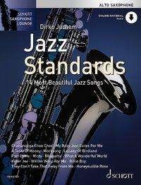 Cover for Dirko Juchem · Jazz Standards 14 Most Beautiful Songs - Online Audio (Paperback Book)