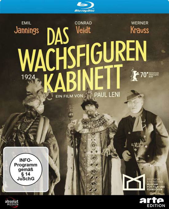 Cover for Paul Leni · Das Wachsfigurenkabinett (1924) (Blu-ray) (Blu-ray) (2020)