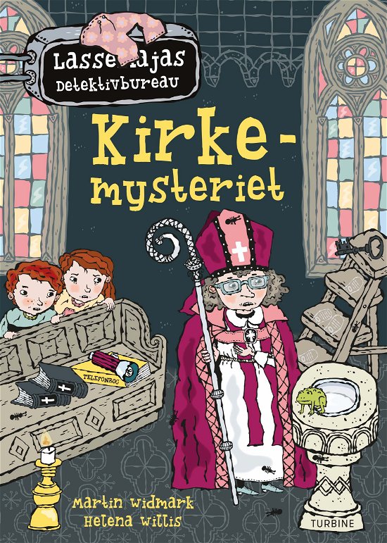 Cover for Martin Widmark · Kirkemysteriet - LasseMajas Detektivbureau (Gebundenes Buch) [1. Ausgabe] (2019)