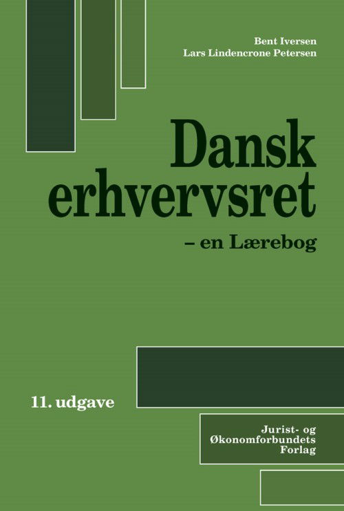 Cover for Iversen Bent · Dansk Erhvervsret. 11. Udg. (Sewn Spine Book) (2015)