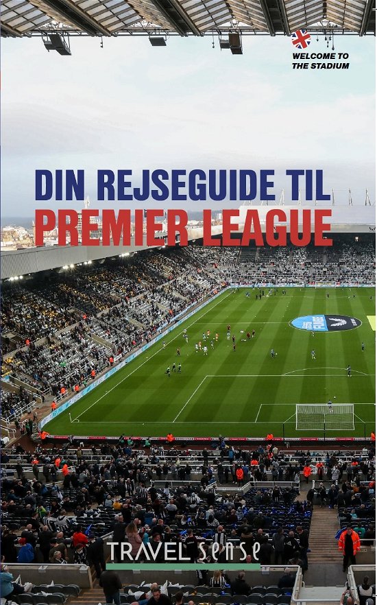 Cover for Søren Sorgenfri · Din rejseguide til Premier League (Sewn Spine Book) [1e uitgave] (2022)