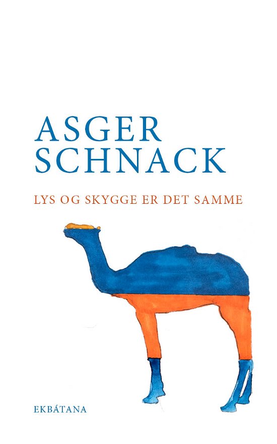 Cover for Asger Schnack · Lys og skygge er det samme (Sewn Spine Book) [1. Painos] (2023)