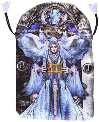 ILLUMINATI TAROT BAG BT43Printed Satin: Tarot Bag - Scarabeo Lo - Merchandise - LO SCARABEO - 9788865272138 - April 15, 2013