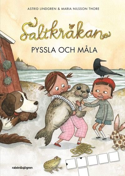 Cover for Astrid Lindgren · Saltkråkan - Pyssla och måla (Bok) (2020)