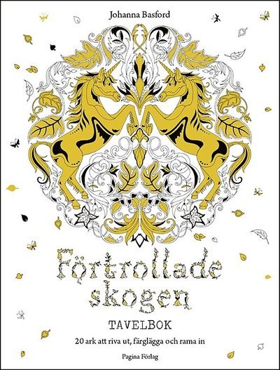 Cover for Johanna Basford · Förtrollade skogen : tavelbok (Buch) (2016)