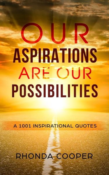 Cover for Rhonda Cooper · Our Aspirations are Our Possibilities (Paperback Book) (2020)