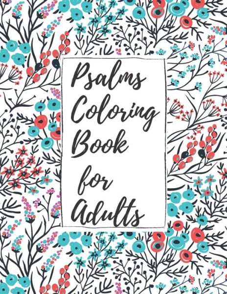 Cover for Christian Parker · Psalms Coloring Book for Adults (Paperback Book) (2020)