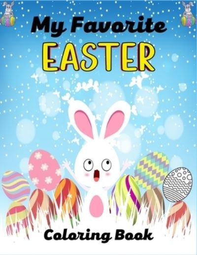 Cover for Ensumongr Publications · My Favorite EASTER Coloring Book (Paperback Book) (2021)