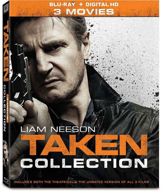 Cover for Taken 3-movie Collection (Blu-ray) (2017)