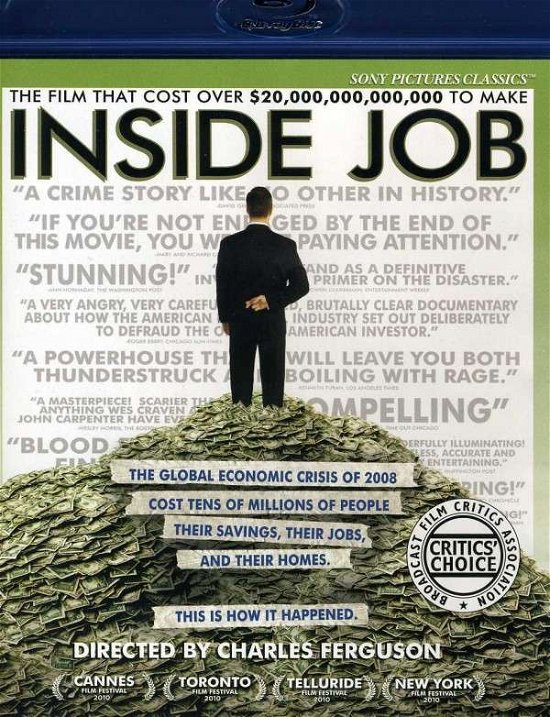 Cover for Inside Job (Blu-ray) [Widescreen edition] (2011)